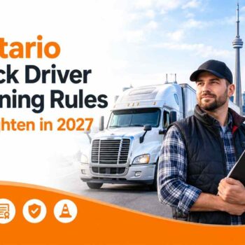 Ontario Truck Driver Training Rules