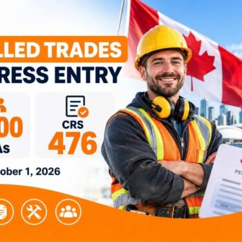 Canada Holds Second Skilled Trades Express Entry Draw of 2026, Inviting 3,500 Candidates