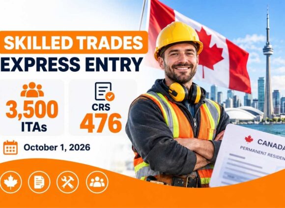 Canada Holds Second Skilled Trades Express Entry Draw of 2026, Inviting 3,500 Candidates Canada Holds Second Skilled Trades Express Entry Draw of 2026, Inviting 3,500 Candidates