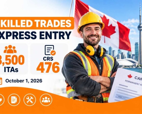 Canada Holds Second Skilled Trades Express Entry Draw of 2026, Inviting 3,500 Candidates Canada Holds Second Skilled Trades Express Entry Draw of 2026, Inviting 3,500 Candidates