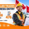 Canada Holds Second Skilled Trades Express Entry Draw of 2026, Inviting 3,500 Candidates