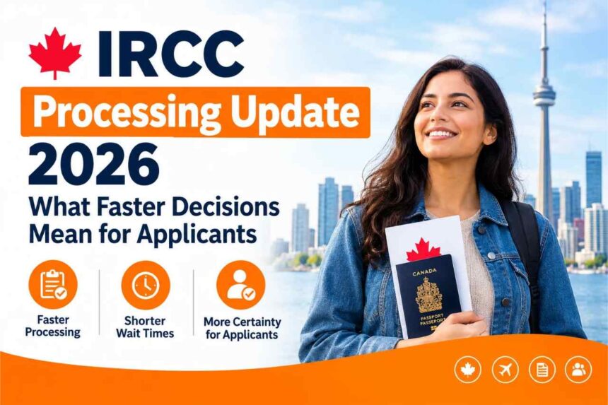 IRCC Processing Update 2026 - What Faster Decisions Mean for Applicants- ImmigCanada IRCC Processing Update 2026
